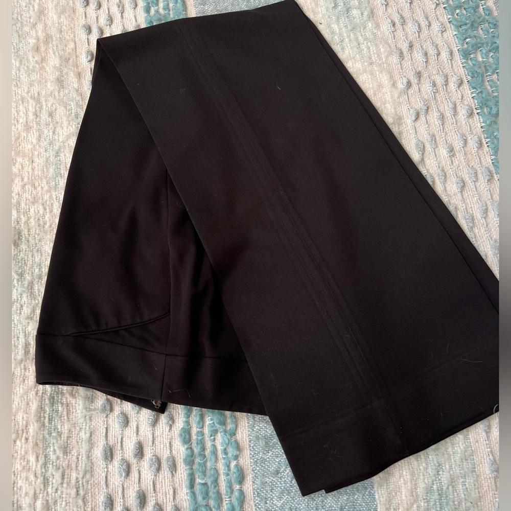 WHITE HOUSE BLACK MARKET Legacy Modern Boot Black Pants